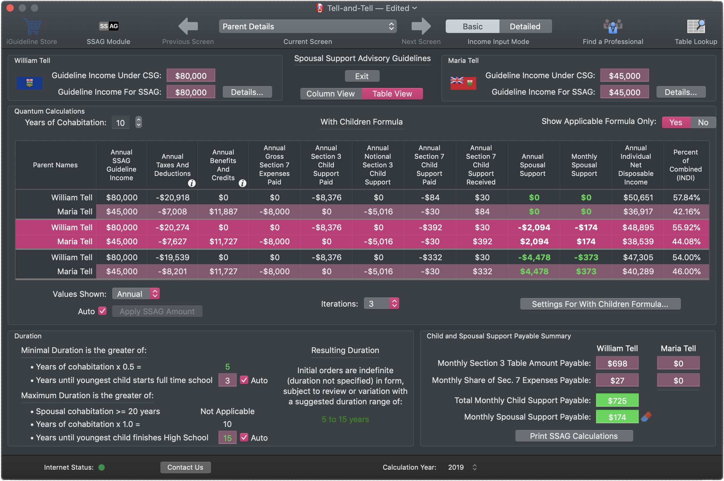 iGuideline SSAG View