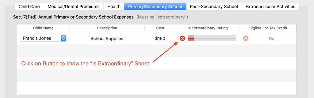 Section 7(1)(d) Expense Table image