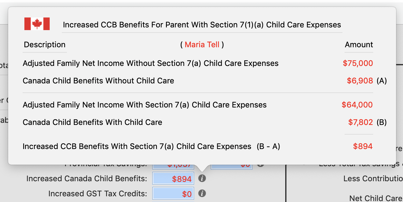 Child Care Tax Credit Calculator Canada